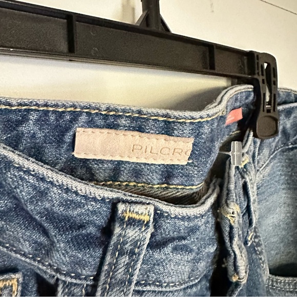 Anthropologie NWT Joey High-Rise Straight jeans Ripped thrashed Distressed - Picture 4 of 6